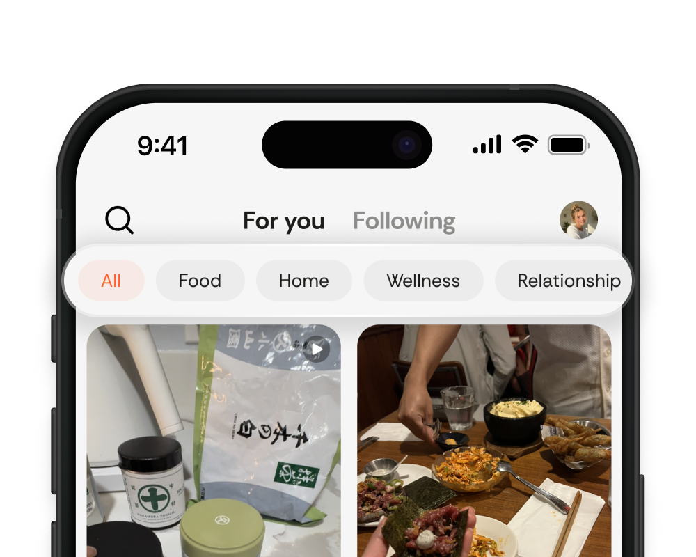 The  app — You're in control