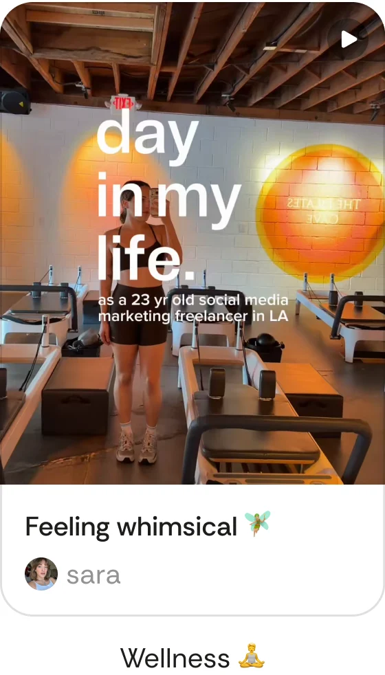 A Gist post — Wellness