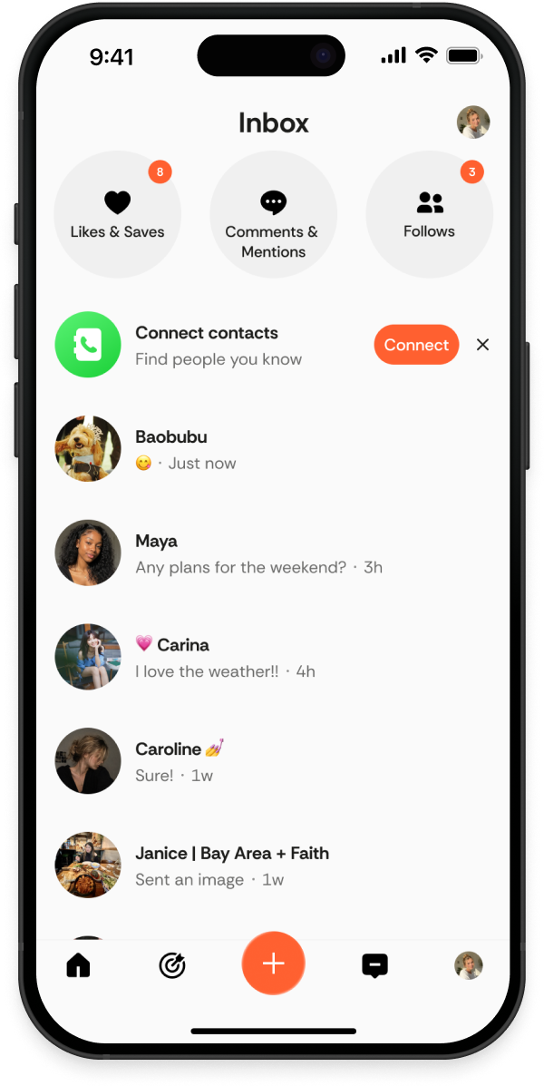 The  app — Find your people